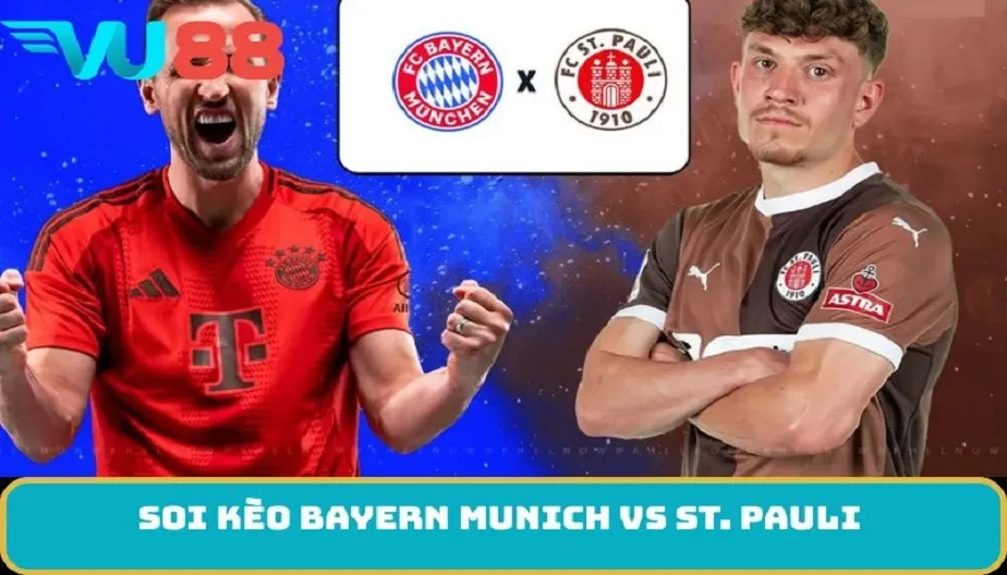 VU88 Soi Kèo Bayern Munich Vs St. Pauli 21h30 Ngày 29/11/2025
