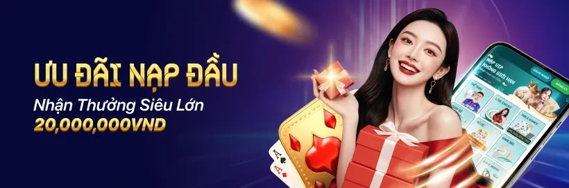 VU88 Siêu thưởng 20 triệu cho nạp đầu tại VU88 và rút trong 5 phút.